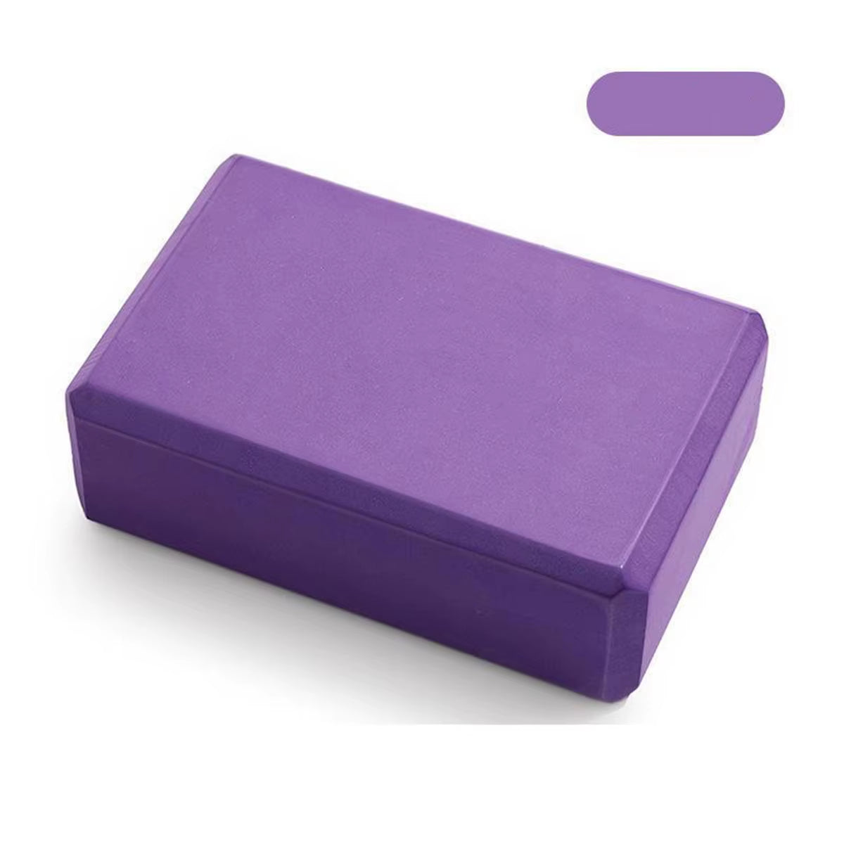 A Piece of EVA Environmentally Friendly Yoga Brick, Adult Yoga Stretching Yoga Brick Dance Practice Auxiliary Tool Block