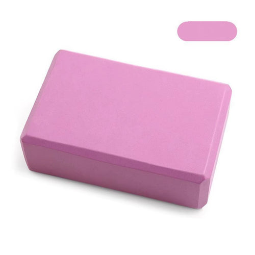 A Piece of EVA Environmentally Friendly Yoga Brick, Adult Yoga Stretching Yoga Brick Dance Practice Auxiliary Tool Block