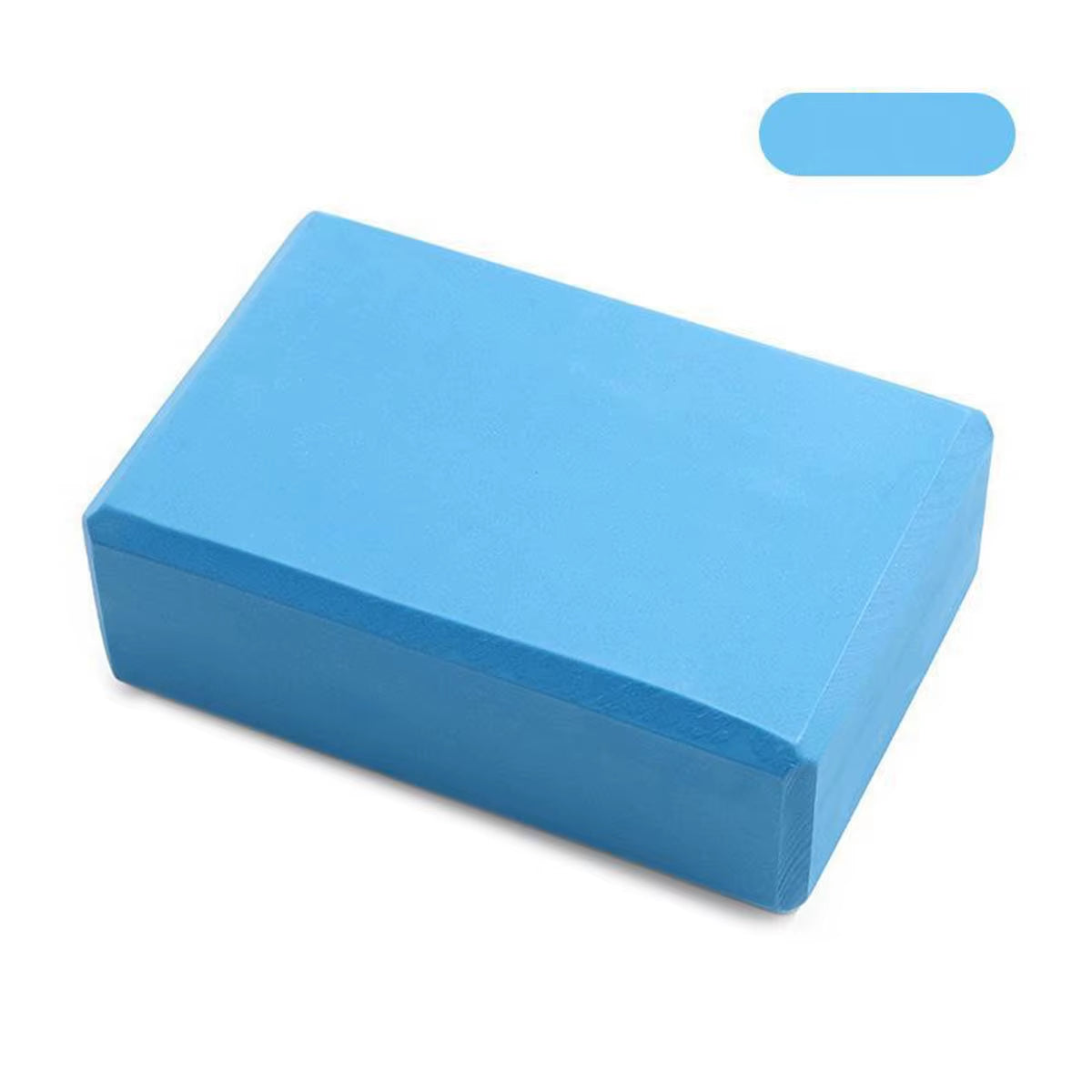 A Piece of EVA Environmentally Friendly Yoga Brick, Adult Yoga Stretching Yoga Brick Dance Practice Auxiliary Tool Block
